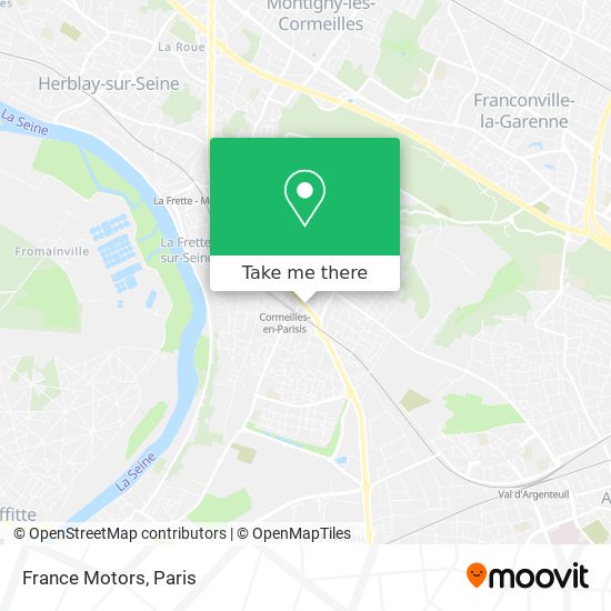 France Motors map