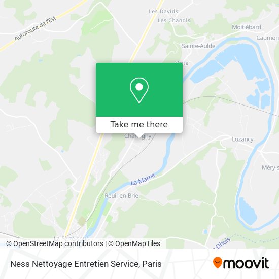 Ness Nettoyage Entretien Service map