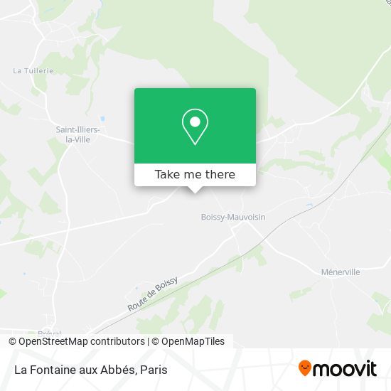 Mapa La Fontaine aux Abbés