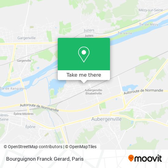 Mapa Bourguignon Franck Gerard