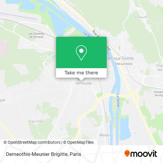 Mapa Demeothis-Meunier Brigitte
