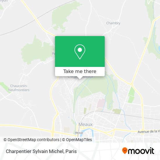Mapa Charpentier Sylvain Michel