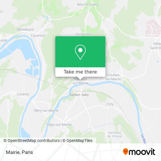 Mairie map