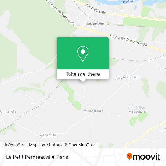 Le Petit Perdreauville map