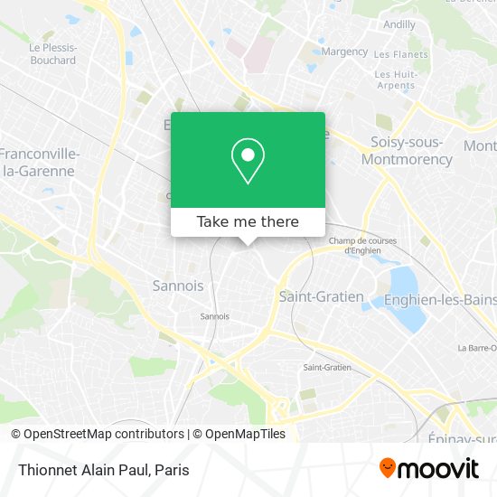 Mapa Thionnet Alain Paul