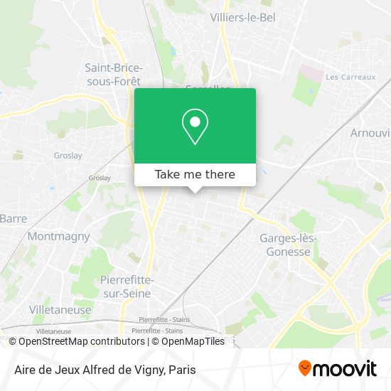 Aire de Jeux Alfred de Vigny map