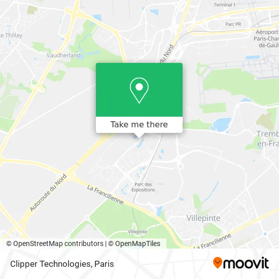 Clipper Technologies map