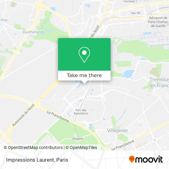 Impressions Laurent map