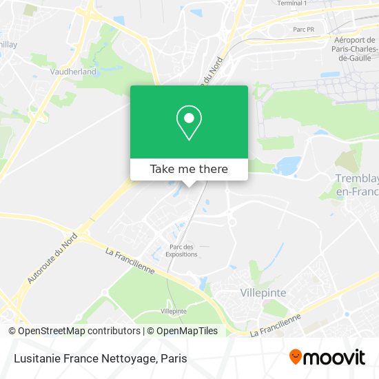 Mapa Lusitanie France Nettoyage