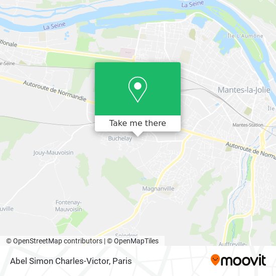 Mapa Abel Simon Charles-Victor