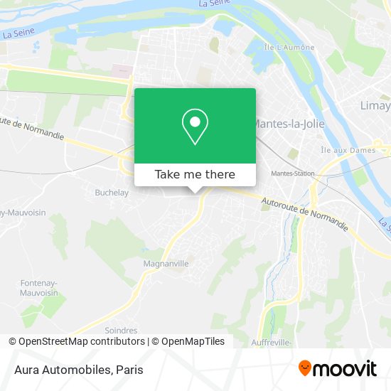 Aura Automobiles map