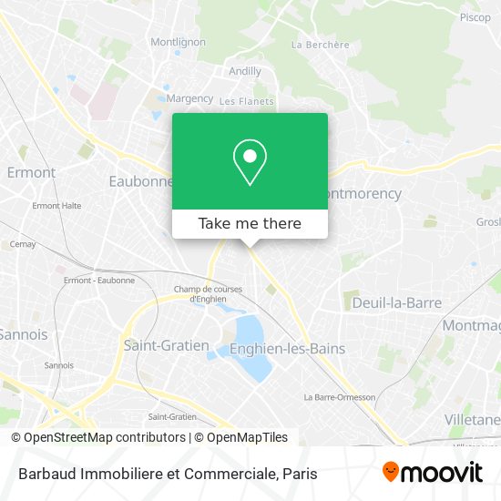 Barbaud Immobiliere et Commerciale map