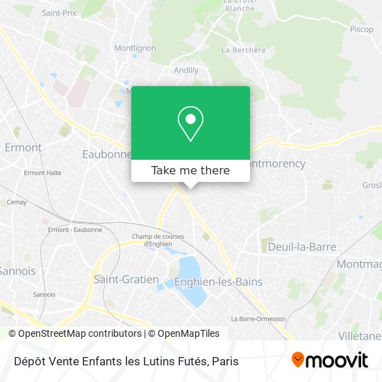 Dépôt Vente Enfants les Lutins Futés map