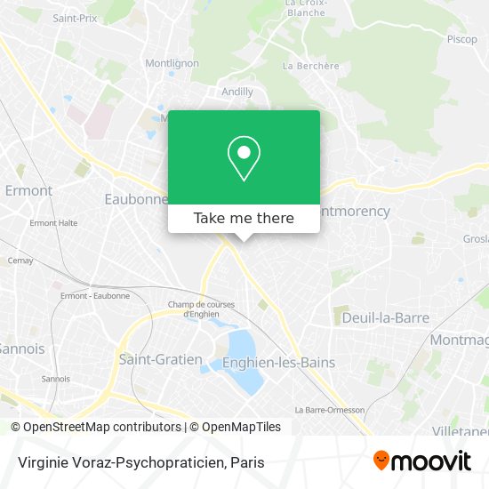 Mapa Virginie Voraz-Psychopraticien