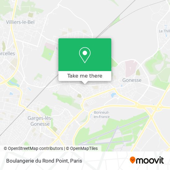 Boulangerie du Rond Point map