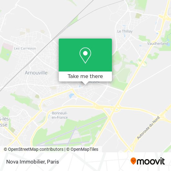 Mapa Nova Immobilier