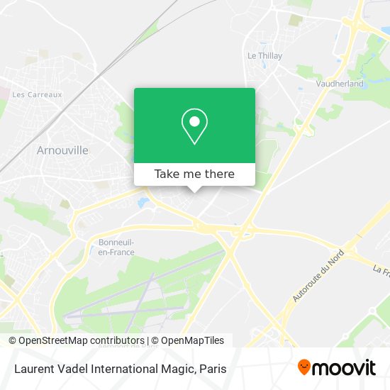 Laurent Vadel International Magic map