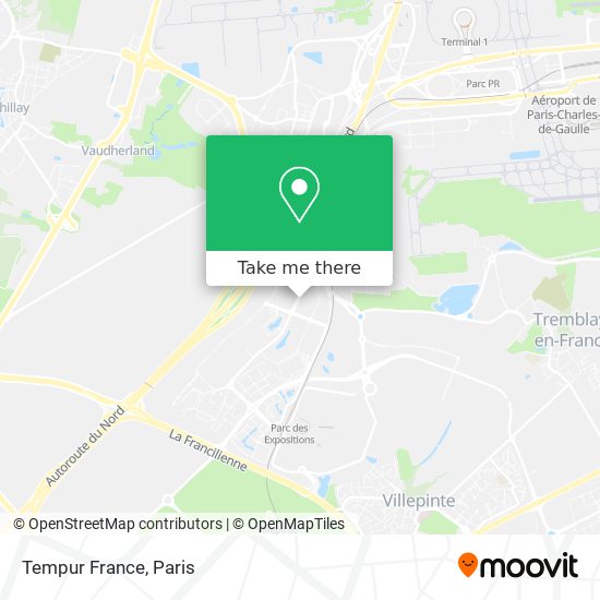 Mapa Tempur France