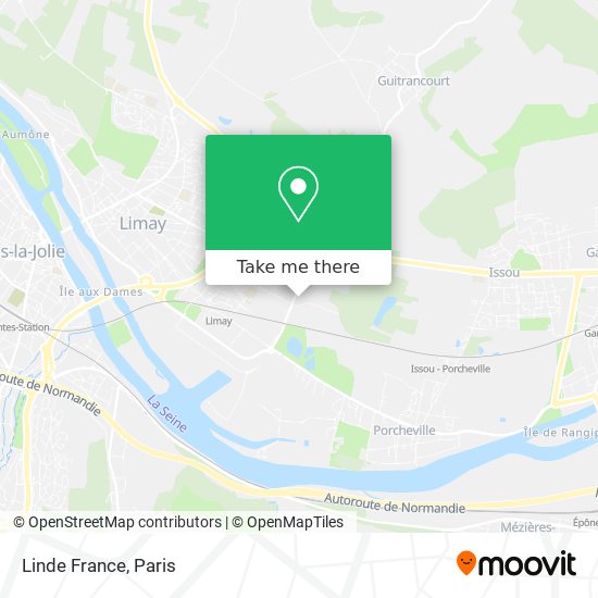 Linde France map