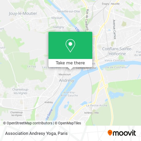 Mapa Association Andresy Yoga