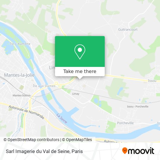 Mapa Sarl Imagerie du Val de Seine