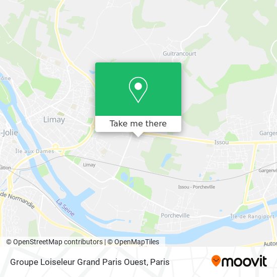 Groupe Loiseleur Grand Paris Ouest map