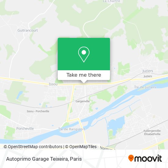 Mapa Autoprimo Garage Teixeira