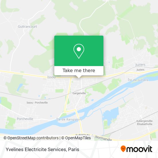 Yvelines Electricite Services map