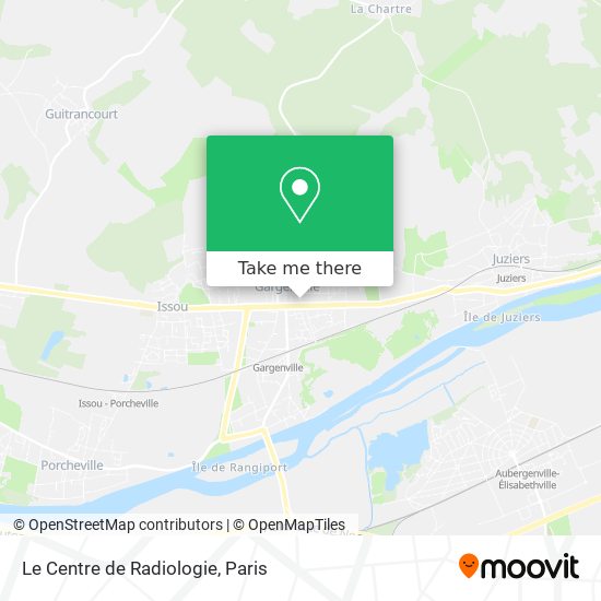 Mapa Le Centre de Radiologie