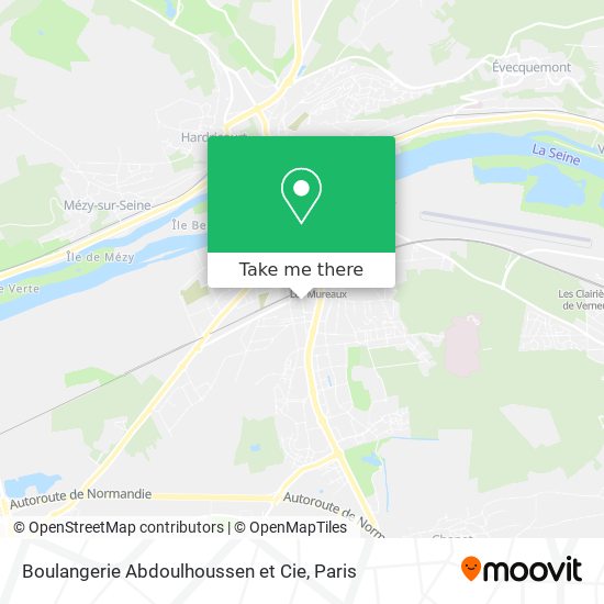 Boulangerie Abdoulhoussen et Cie map