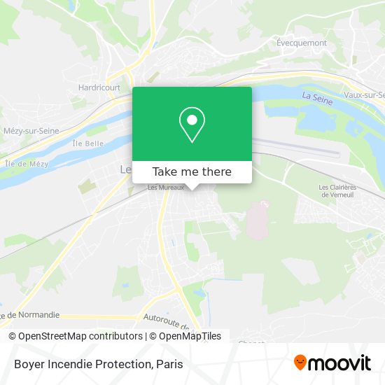 Mapa Boyer Incendie Protection