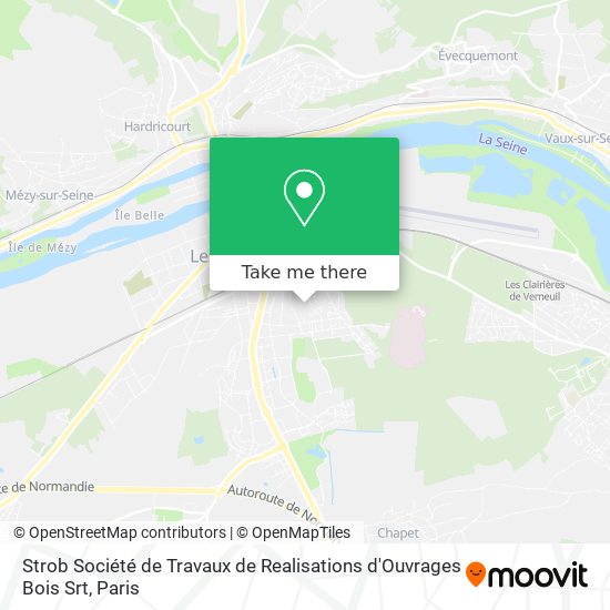 Strob Société de Travaux de Realisations d'Ouvrages Bois Srt map