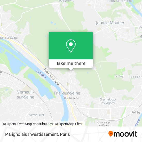 P Bignolais Investissement map