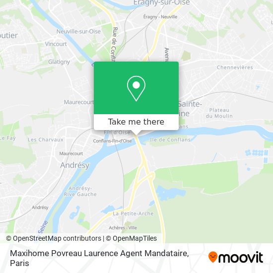 Maxihome Povreau Laurence Agent Mandataire map