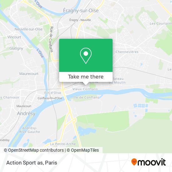 Action Sport as map