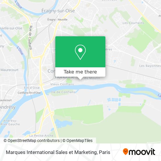 Marques International Sales et Marketing map