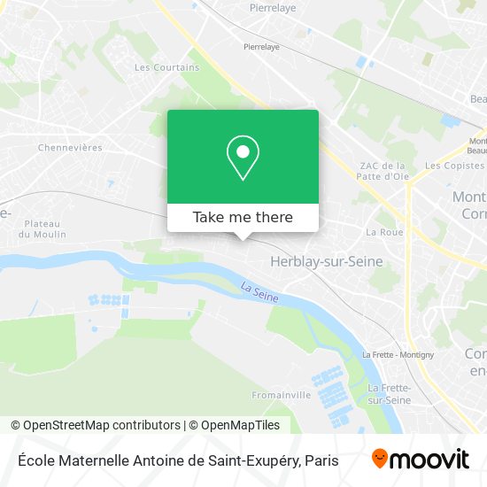 École Maternelle Antoine de Saint-Exupéry map