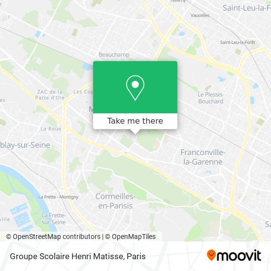 Groupe Scolaire Henri Matisse map