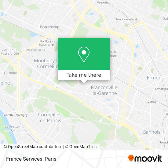 Mapa France Services