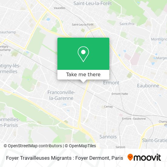 Foyer Travailleuses Migrants : Foyer Dermont map