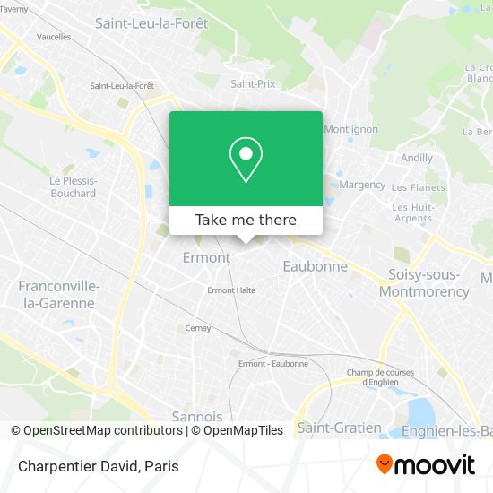 Mapa Charpentier David