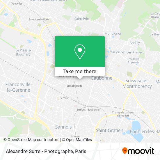 Alexandre Surre - Photographe map