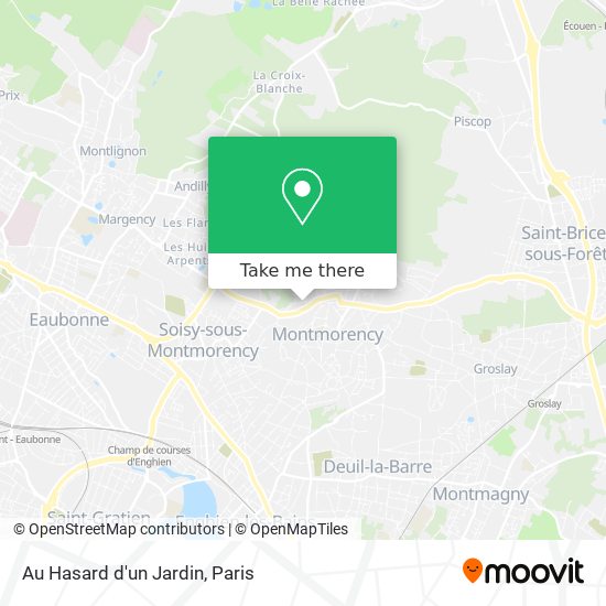 Au Hasard d'un Jardin map