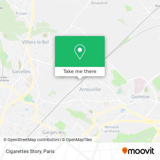 Cigarettes Story map