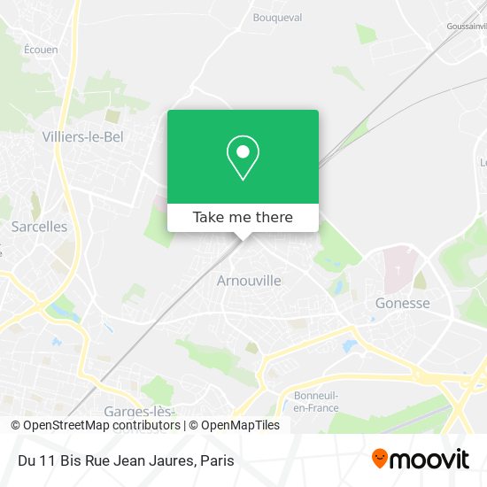 Du 11 Bis Rue Jean Jaures map