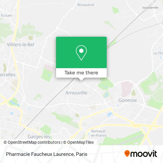Mapa Pharmacie Faucheux Laurence