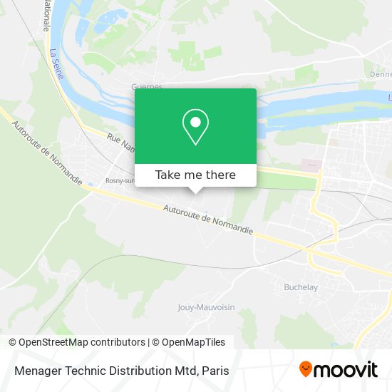 Menager Technic Distribution Mtd map