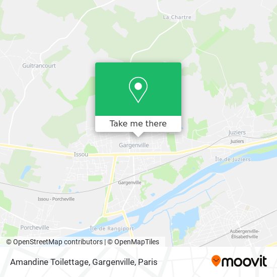 Mapa Amandine Toilettage, Gargenville