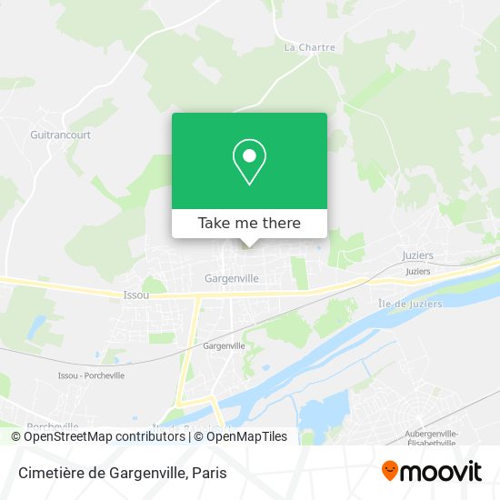 Mapa Cimetière de Gargenville