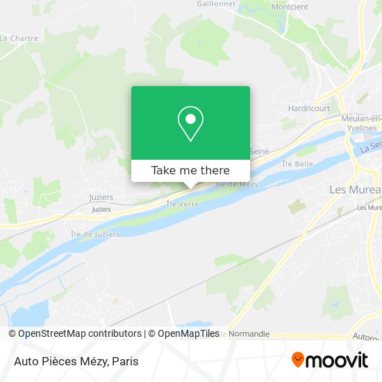 Mapa Auto Pièces Mézy